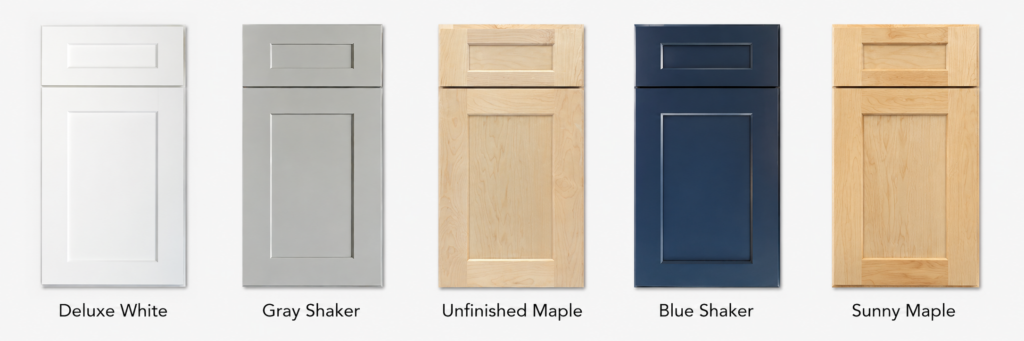shaker cabinet product list